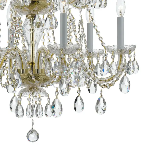 Traditional Crystal 26.5" Chandelier - Image 9