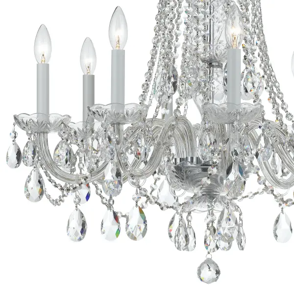 Traditional Crystal 26" Chandelier - Image 2
