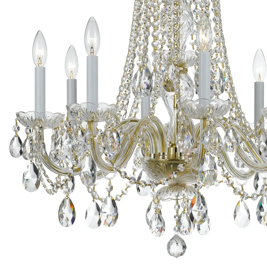 Traditional Crystal 26" Chandelier - Image 8