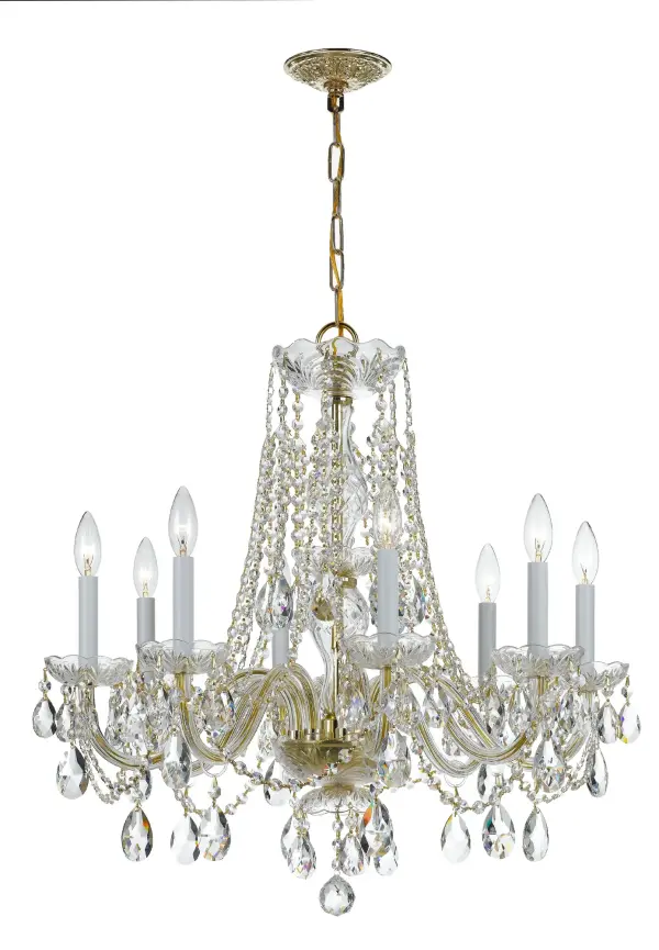 Traditional Crystal 26" Chandelier - Image 19