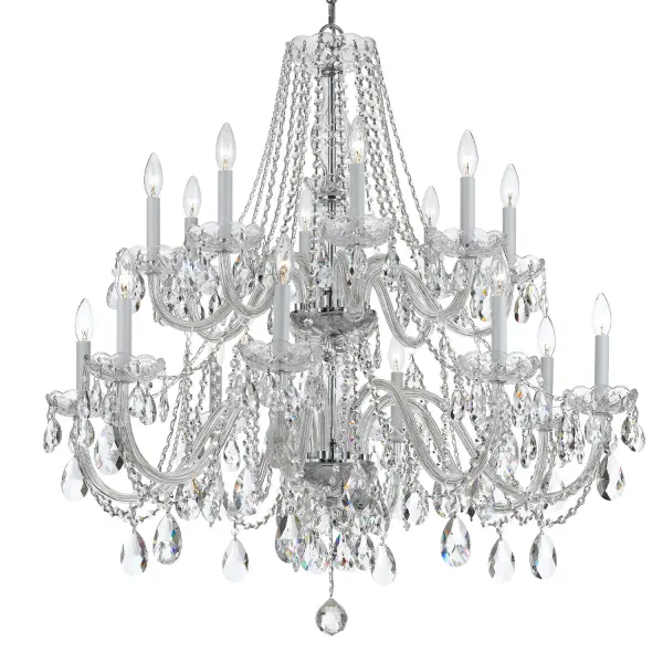 Traditional Crystal 37" Chandelier - Image 3