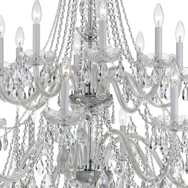 Traditional Crystal 37" Chandelier - Image 4
