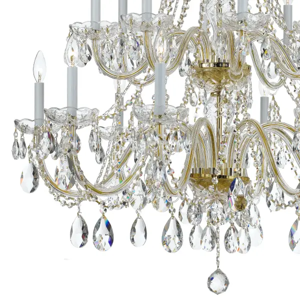 Traditional Crystal 37" Chandelier - Image 9