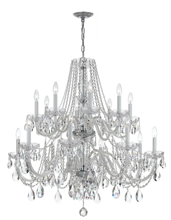 Traditional Crystal 37" Chandelier - Image 7