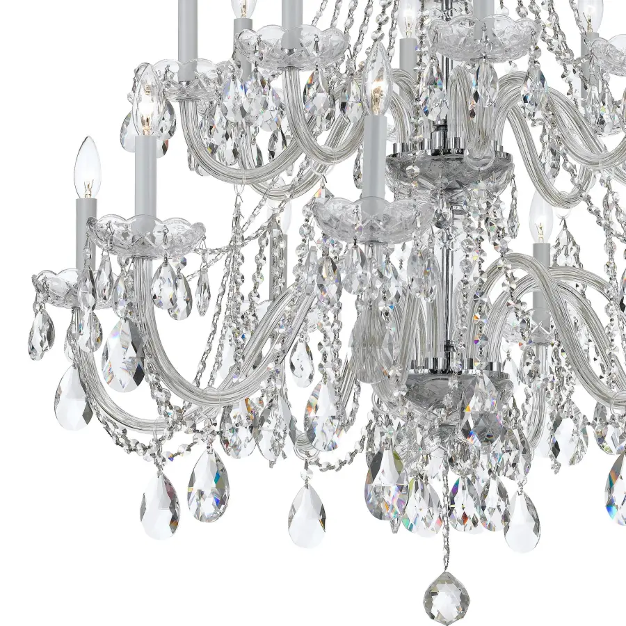 Traditional Crystal 37" Chandelier - Image 8