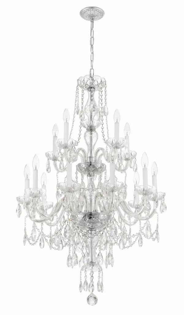 Traditional Crystal 32" Chandelier - Image 4