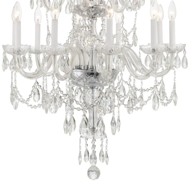 Traditional Crystal 32" Chandelier - Image 5
