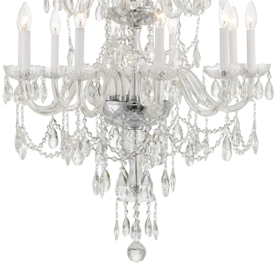 Traditional Crystal 32" Chandelier - Image 5