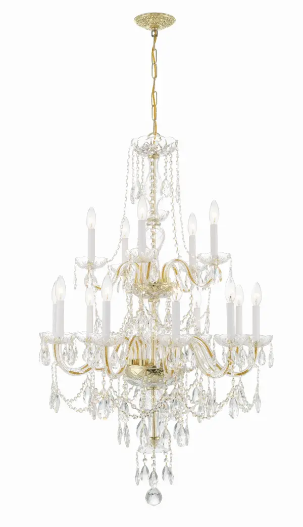 Traditional Crystal 32" Chandelier - Image 8