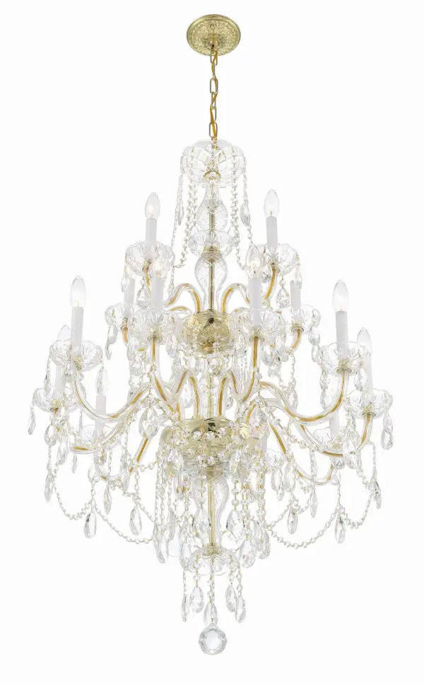 Traditional Crystal 32" Chandelier - Image 9