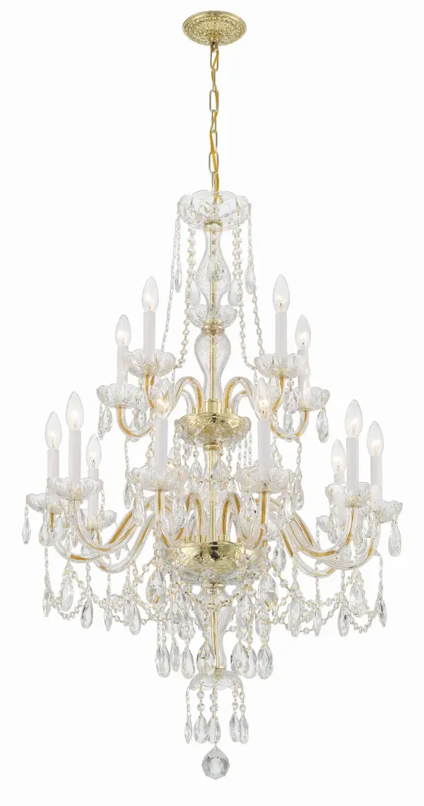 Traditional Crystal 32" Chandelier - Image 10