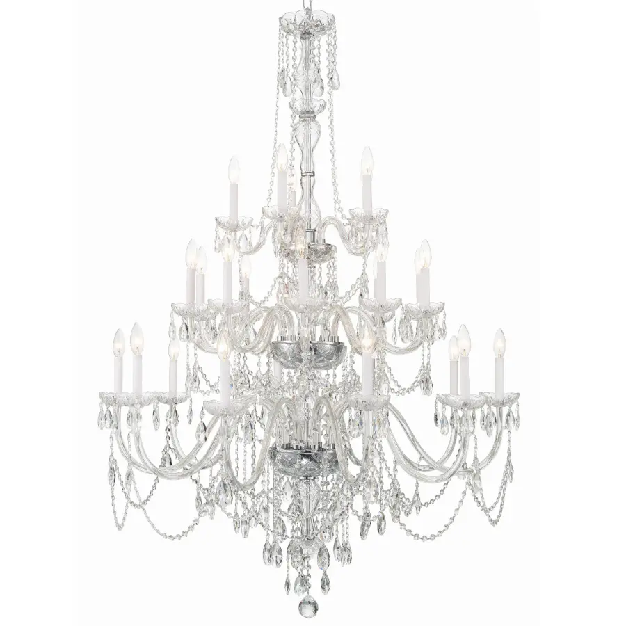 Traditional Crystal 45" Chandelier - Image 1
