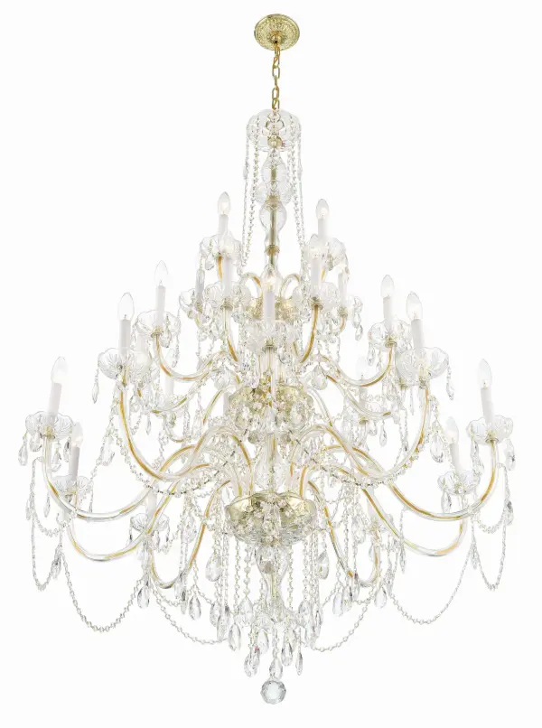 Traditional Crystal 45" Chandelier - Image 11