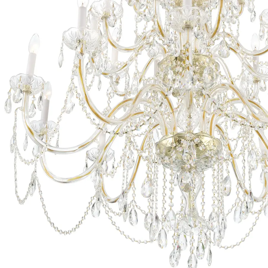 Traditional Crystal 45" Chandelier - Image 12