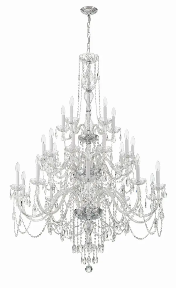 Traditional Crystal 45" Chandelier - Image 3