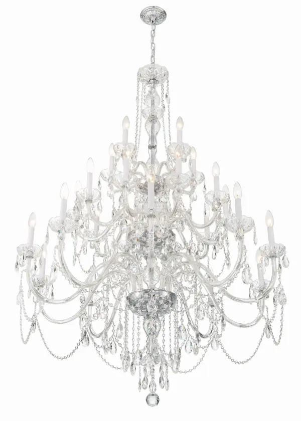 Traditional Crystal 45" Chandelier - Image 4