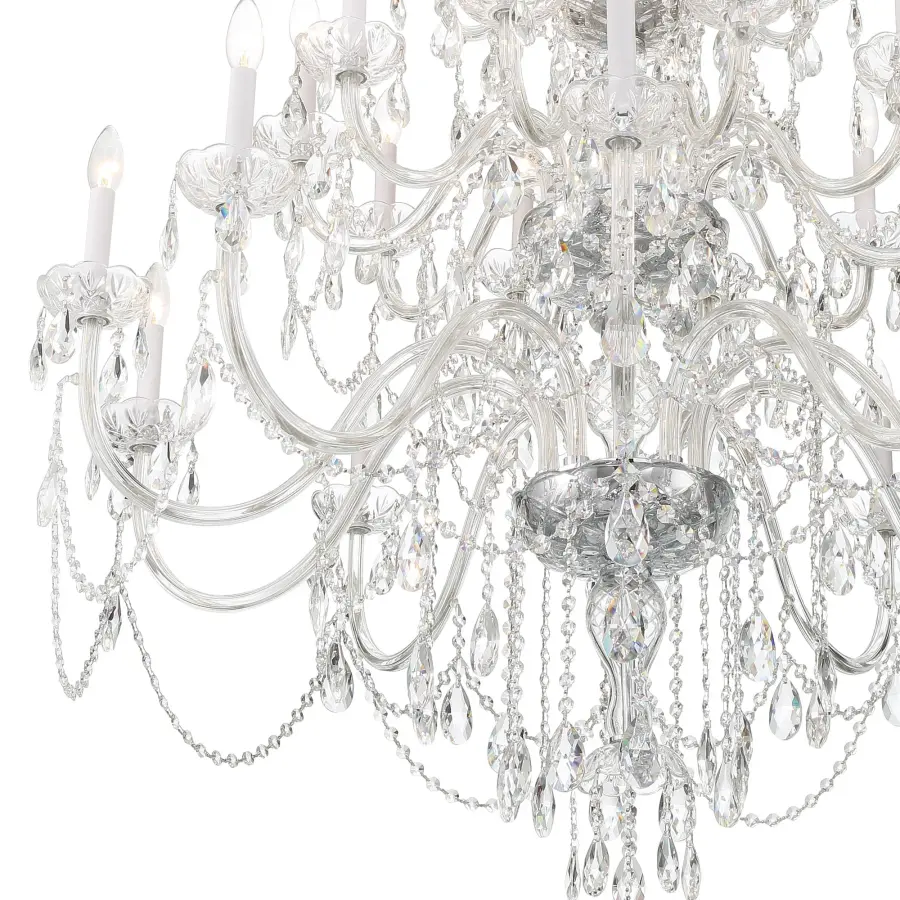 Traditional Crystal 45" Chandelier - Image 5