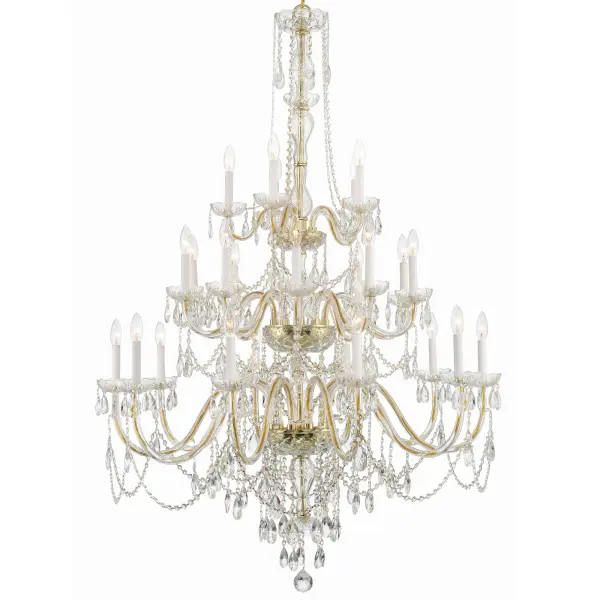Traditional Crystal 45" Chandelier - Image 8