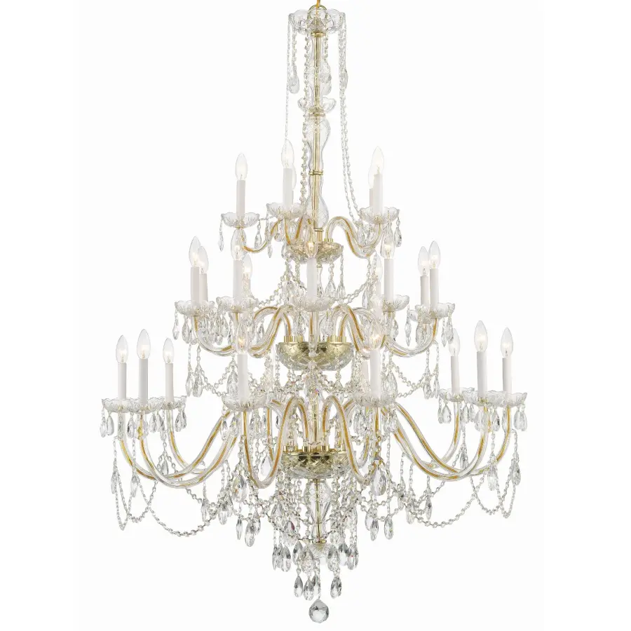 Traditional Crystal 45" Chandelier - Image 8