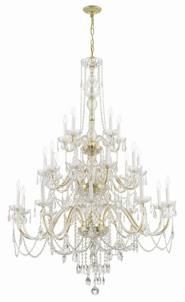 Traditional Crystal 45" Chandelier - Image 10