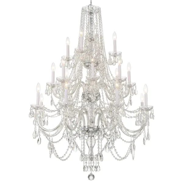 Traditional Crystal 38" Chandelier - Image 1