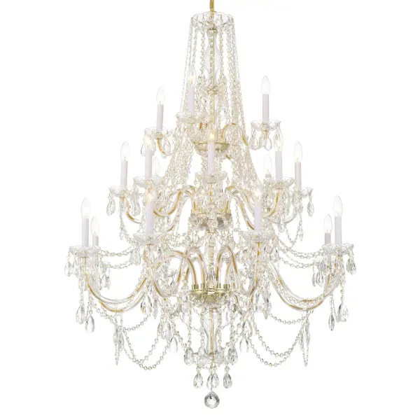 Traditional Crystal 38" Chandelier - Image 7