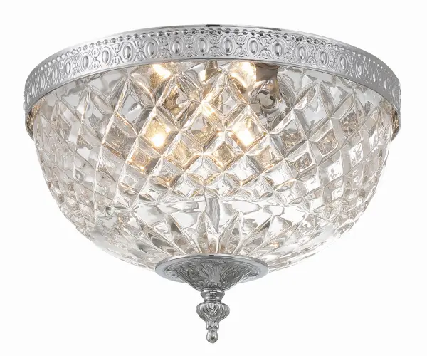 Radley 10" Flush Mount in Polished Chrome - Image 17