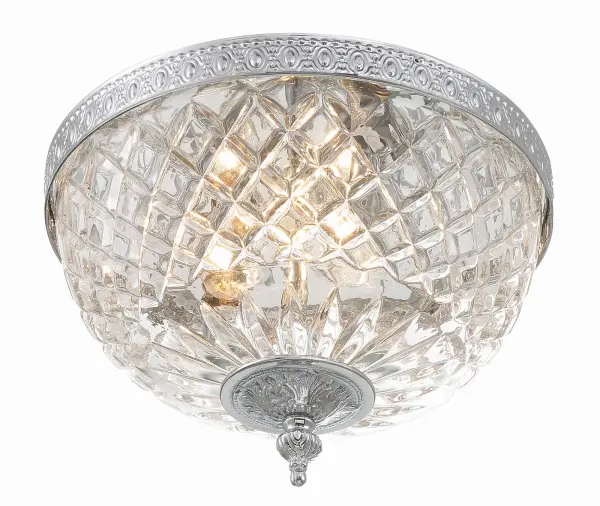 Radley 10" Flush Mount in Polished Chrome - Image 20