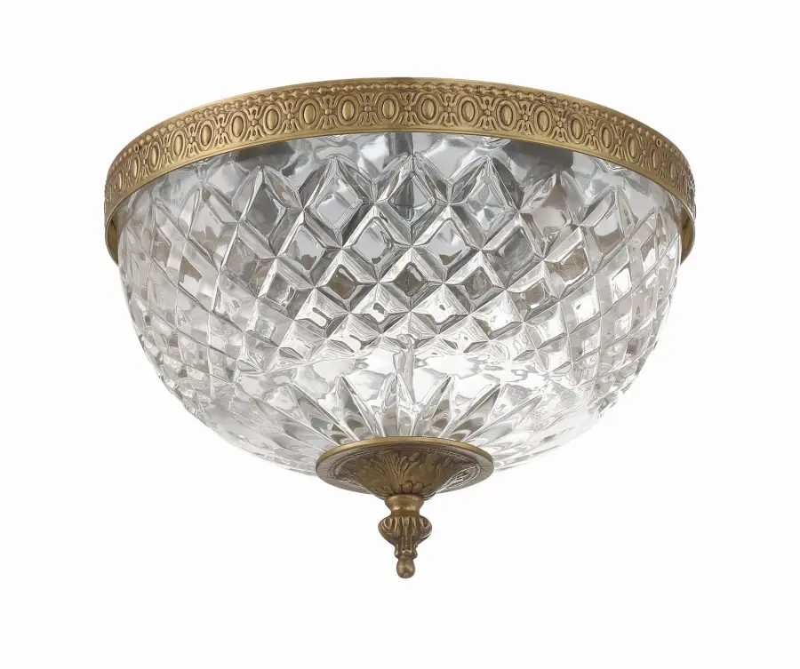 Radley 10" Flush Mount in Polished Chrome - Image 3