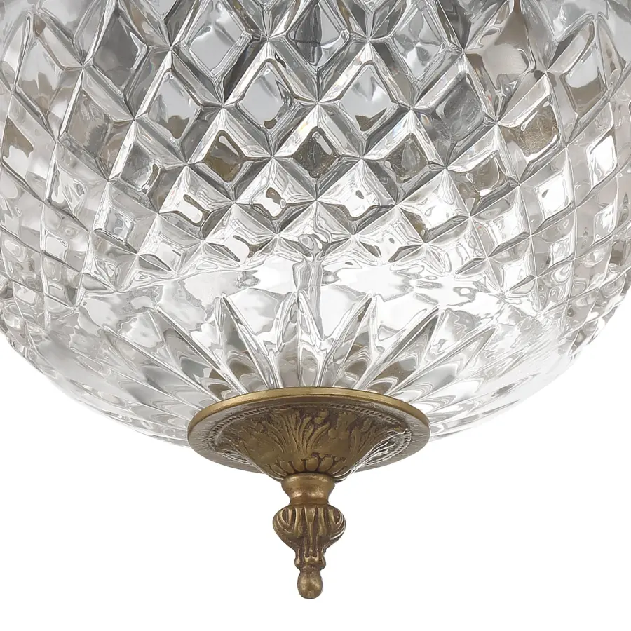 Radley 10" Flush Mount in Polished Chrome - Image 5