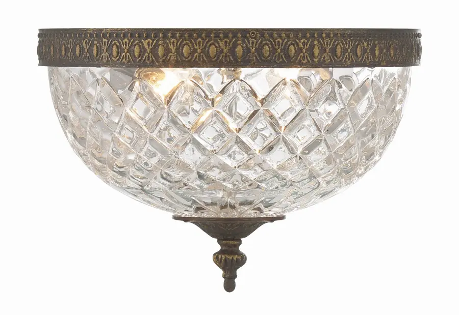 Radley 10" Flush Mount in Polished Chrome - Image 10