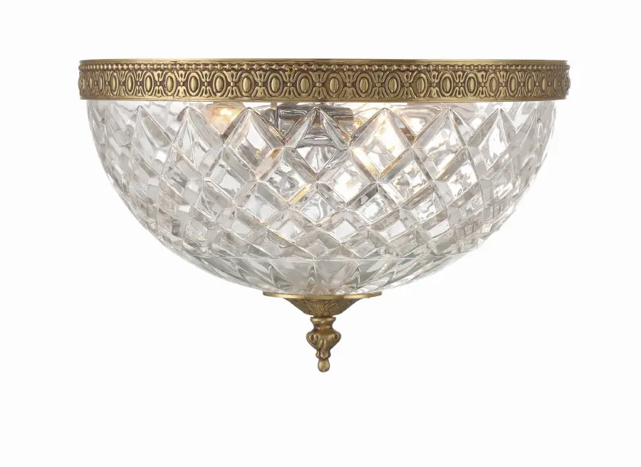 Radley 12" Flush Mount in Polished Chrome - Image 2