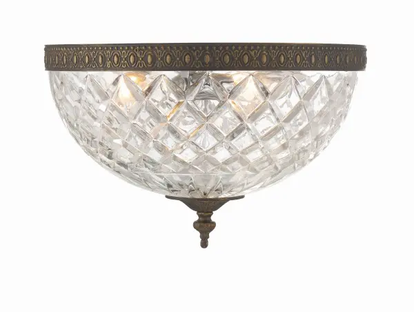 Radley 12" Flush Mount in Polished Chrome - Image 11
