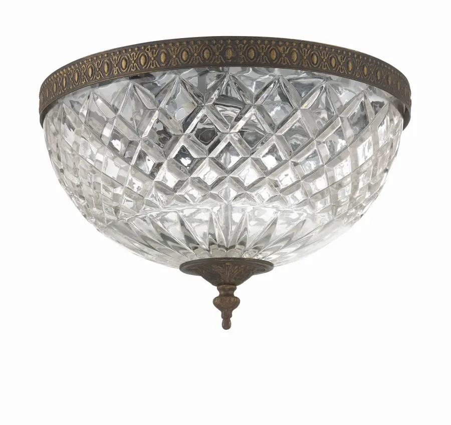 Radley 12" Flush Mount in Polished Chrome - Image 12