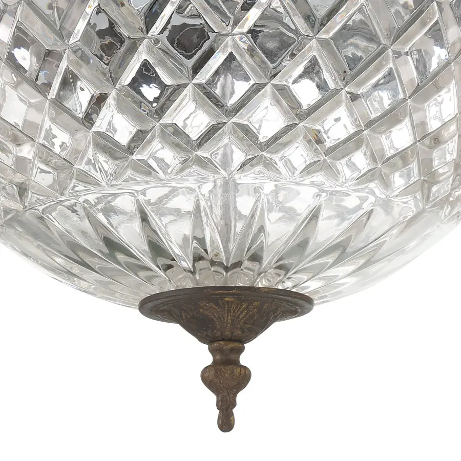Radley 12" Flush Mount in Polished Chrome - Image 14