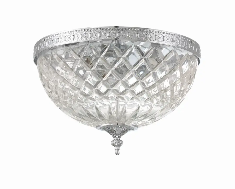 Radley 12" Flush Mount in Polished Chrome - Image 20