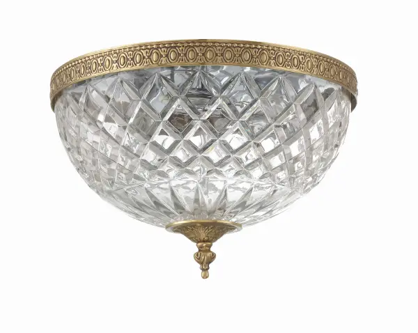 Radley 12" Flush Mount in Polished Chrome - Image 3