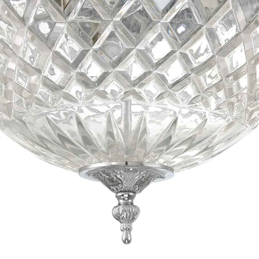 Radley 12" Flush Mount in Polished Chrome - Image 22