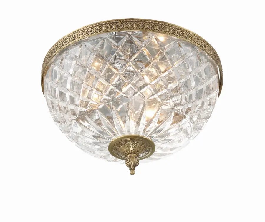 Radley 12" Flush Mount in Polished Chrome - Image 4