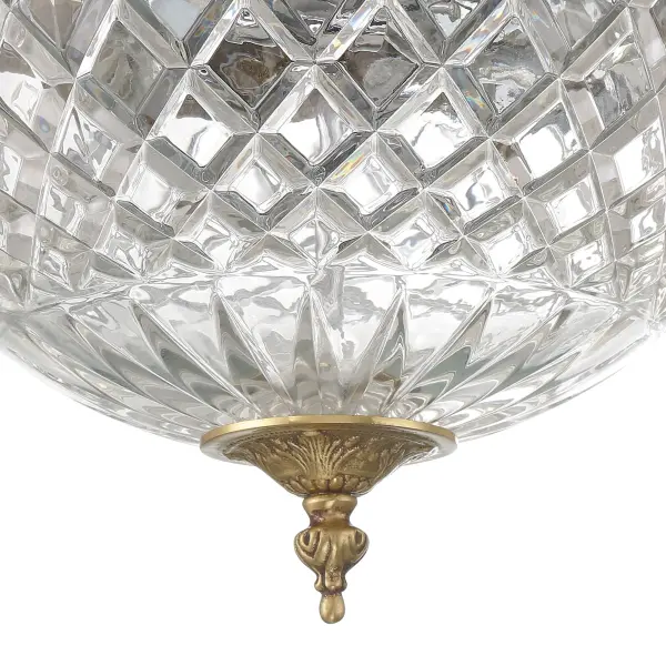Radley 12" Flush Mount in Polished Chrome - Image 5