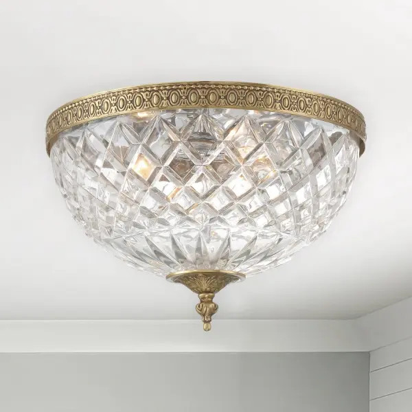 Radley 12" Flush Mount in Polished Chrome - Image 6