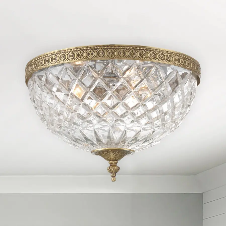 Radley 12" Flush Mount in Polished Chrome - Image 6
