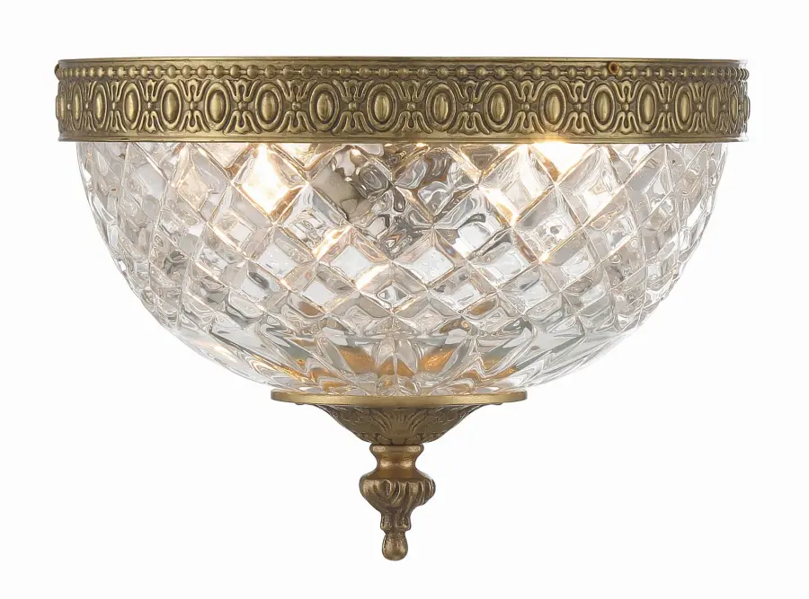 Radley 8" Flush Mount in Polished Chrome - Image 2