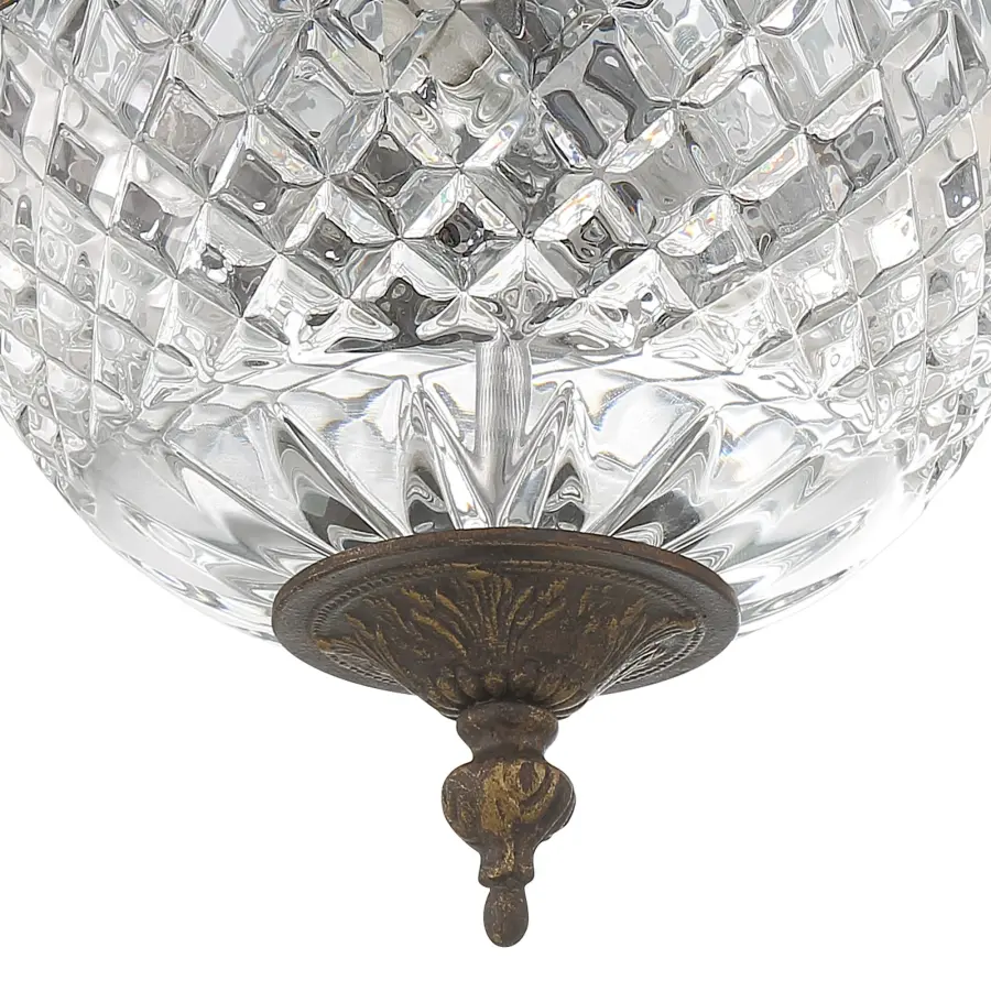 Radley 8" Flush Mount in Polished Chrome - Image 12