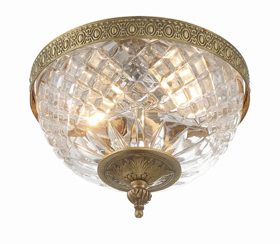 Radley 8" Flush Mount in Polished Chrome - Image 4