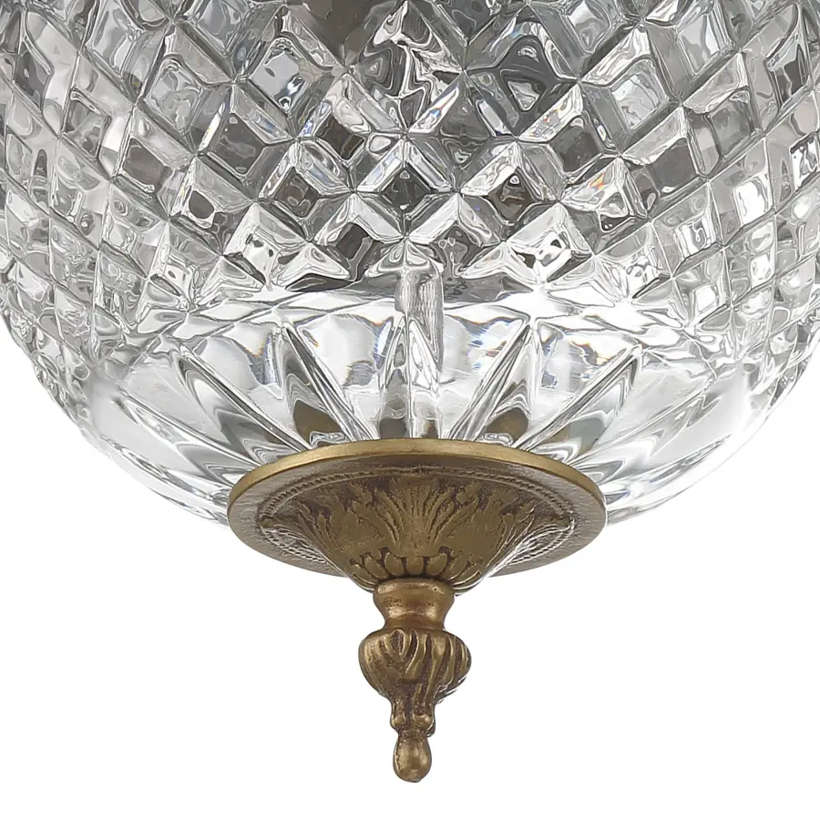 Radley 8" Flush Mount in Polished Chrome - Image 5