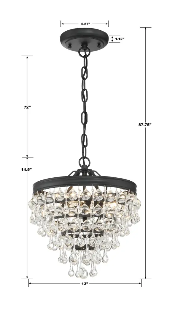 Calypso 13" Chandelier - Image 18