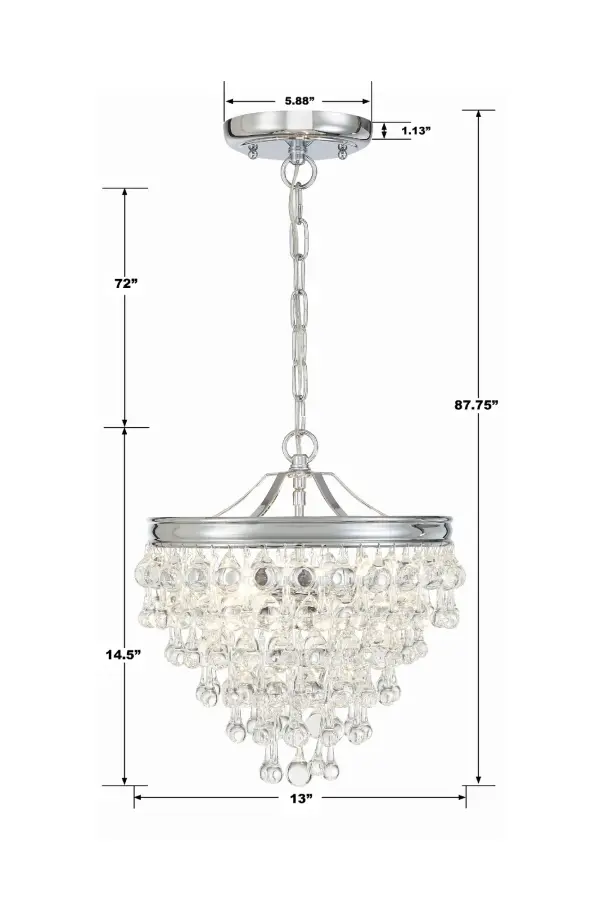 Calypso 13" Chandelier - Image 10