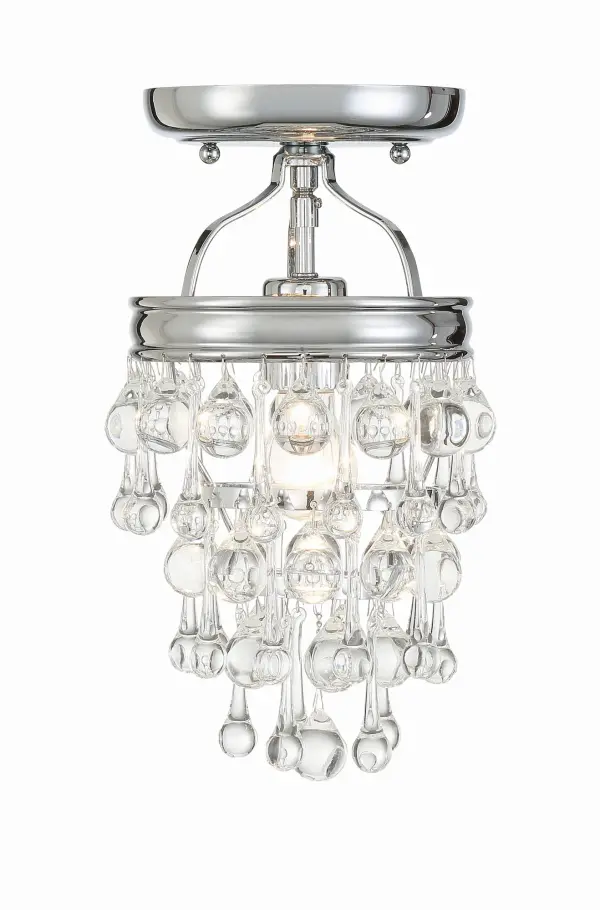 Calypso Semi Flush Mount in Vibrant Gold - Image 2