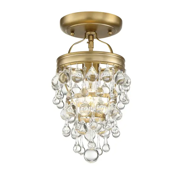 Calypso Semi Flush Mount in Vibrant Gold - Image 17